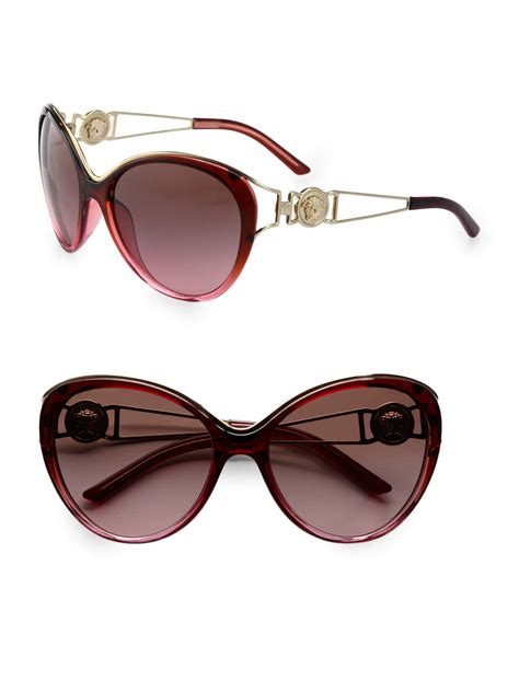 versace pink cat eye sunglasses|women Versace sunglasses 2021.